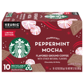 Starbucks Limited Peppermint Mocha Flavored Light Roast K-Cup Coffee Pods