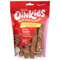 Hartz Oinkies Pig Skin Twists Wrapped with Real Chicken - 8 ct