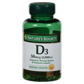 Nature's Bounty 2000IU Vitamin D3 Rapid Release Softgels