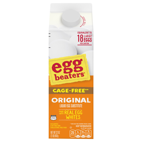 Egg Beaters Cage-Free Liquid Egg Substitute Original