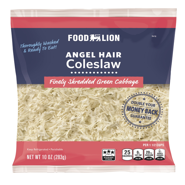 Food Lion Angel Hair Coleslaw