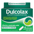Dulcolax Medicated Laxative Suppository Comfort Shaped