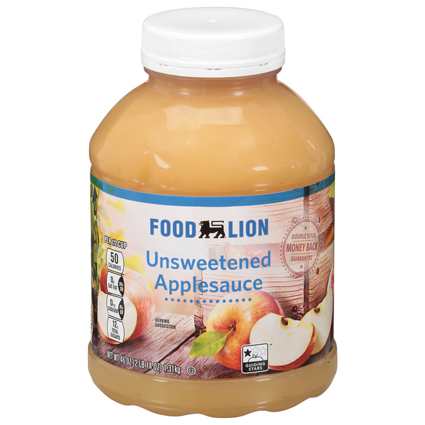 Food Lion Unsweetened Applesauce