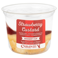 Carlo's Strawberry Custard Dessert Cup Refrigerated