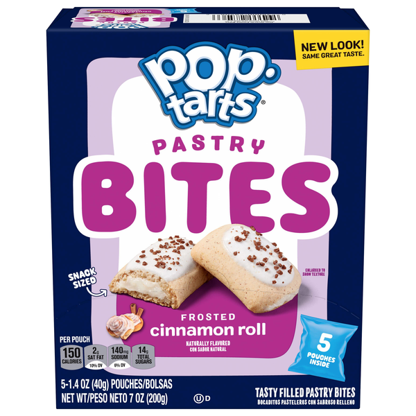 Pop-Tarts Frosted Cinnamon Roll Pastry Bites - 5 ct