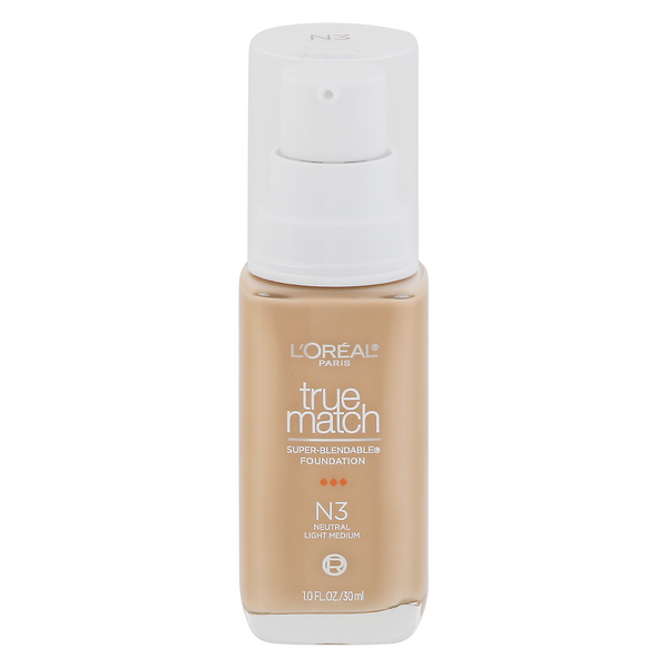 L'Oreal True Match Super-Blendable Foundation Neutral Light Medium N3
