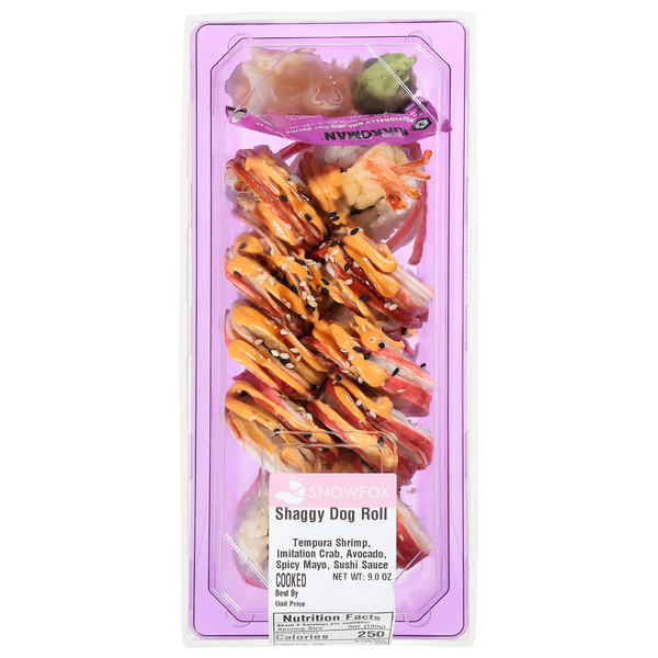 Snowfox Shaggy Dog Roll