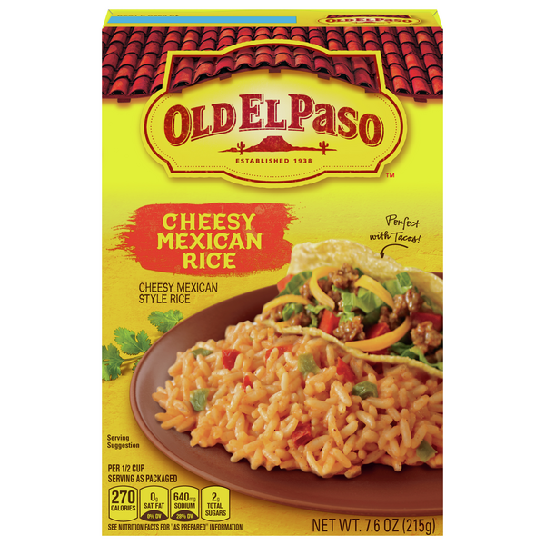 Save on Old El Paso Cheesy Mexican Rice Order Online Delivery Food Lion