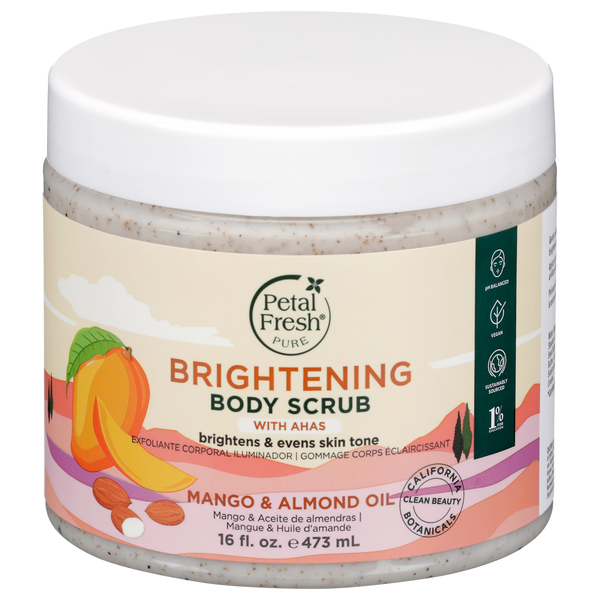 Petal Fresh Mango & Almond Oil Brightening Body Scrub