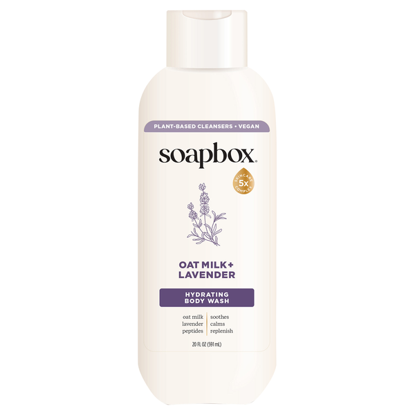 Soapbox Oatmilk & Lavender Nourishing Body Wash