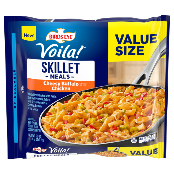 Birds Eye Voila! Cheesy Buffalo Style Chicken Frozen Skillet Meal