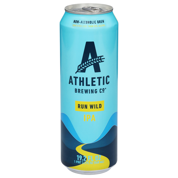 Athletic Brewing Co Non-Alcoholic Run Wild IPA Beer