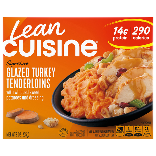 Lean Cuisine Protein Kick Glazed Turkey Tenderloins Frozen Meal