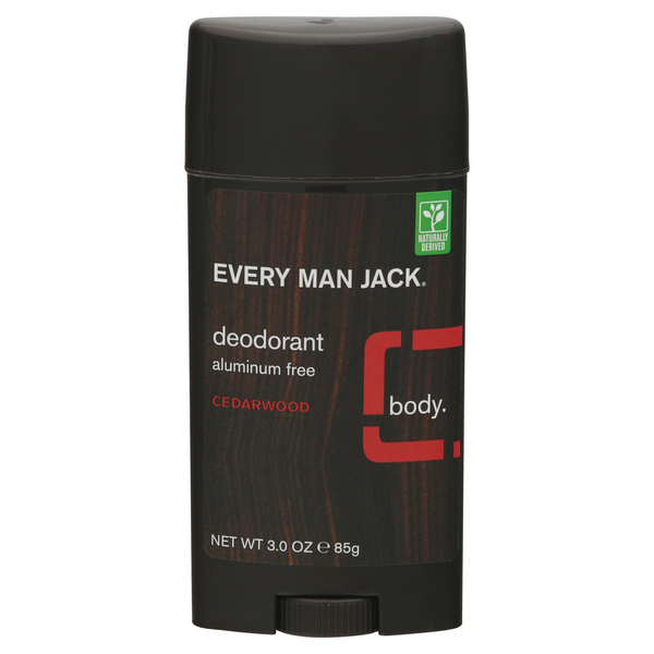 Save on Every Man Jack. Aluminum Free Deodorant Cedarwood Solid Order