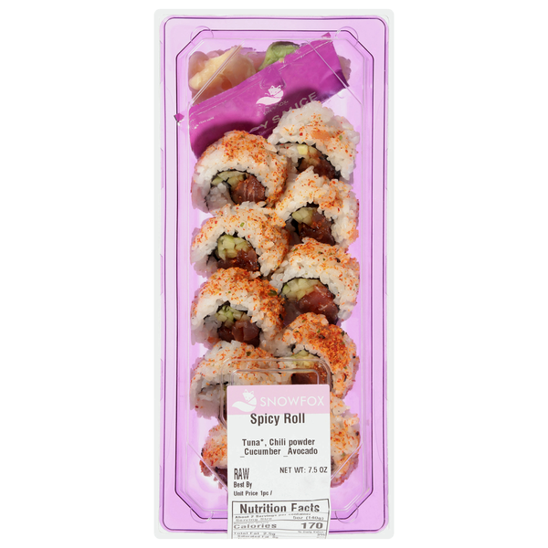 Snowfox Spicy Sushi Roll