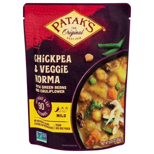 Patak's Mild Chickpea & Veggie Korma