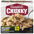 Campbell's Chunky Beefy Pasta & Stroganoff Sauce Bowl Frozen Meal