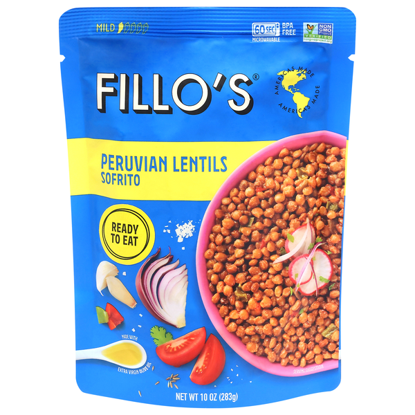 Fillo's Mild Peruvian Lentils Sofrito