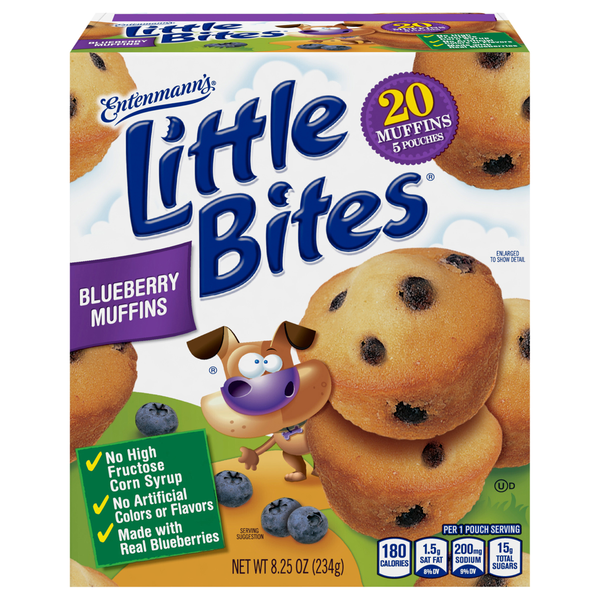 Entenmann's Little Bites Blueberry Mini Muffins - 5 ct
