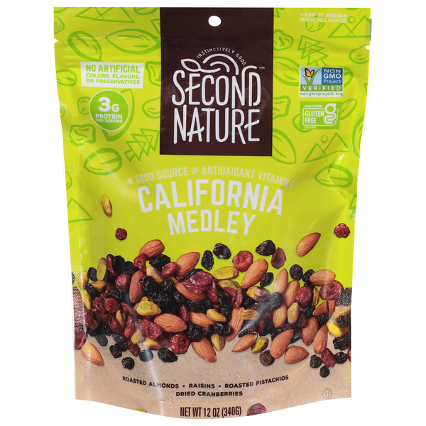 Second Nature Trail Mix California Medley Gluten Free