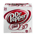 Diet Dr Pepper Soda - 24 pk