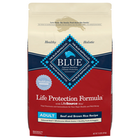 BLUE Natural Life Protection Beef & Brown Rice Recipe Adult Dry Dog Food
