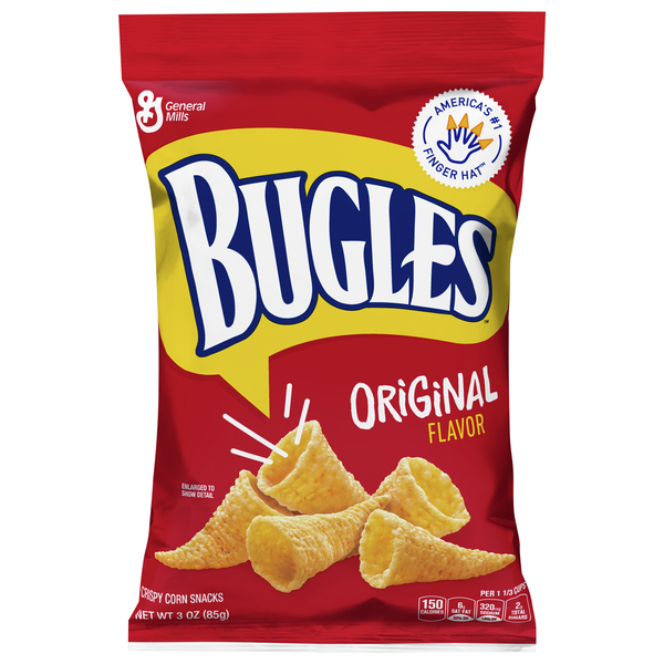 Bugles Crispy Corn Snacks Original