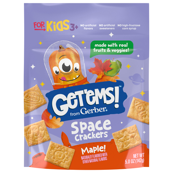 Get'ems! from Gerber Maple Space Crackers