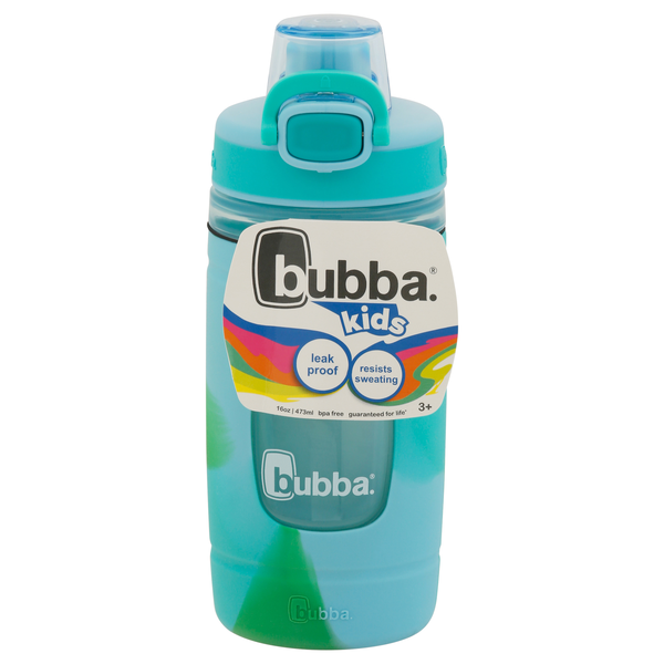 Bubba Kids Flo Refresh Crystal Ice w/Rock Candy & Kiwi Water Bottle 16 oz