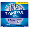 Tampax Pearl Unscented Light Tampons