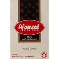 Al Ameed Turkish Dark Roast Ground Coffee with Cardamom