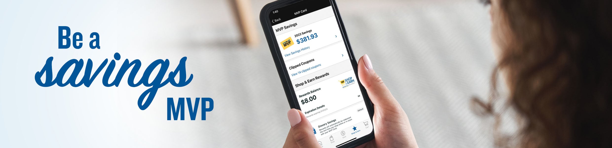 Be a Savings MVP