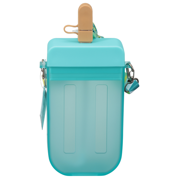 Smart Living Popsicle Shape Tumbler with Strap Light Blue 10 oz