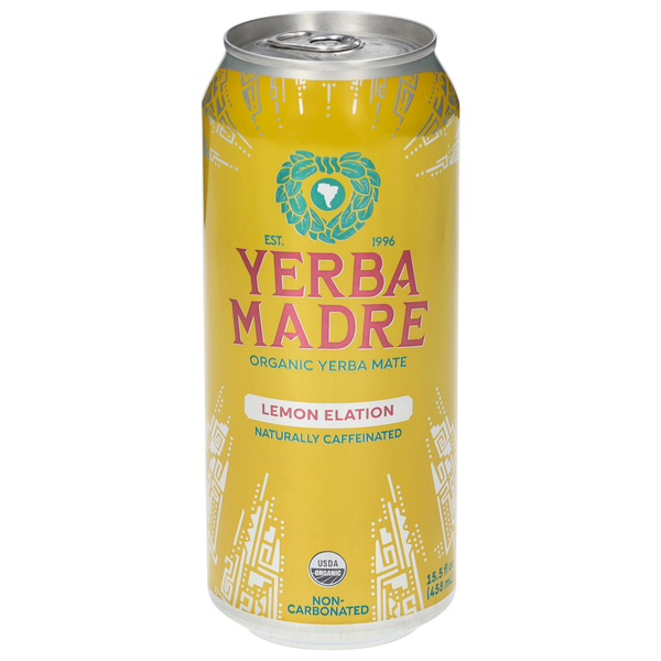 Yerba Madre Organic Lemon Elation Yerba Mate Herbal Tea