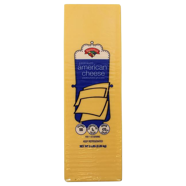 Hannaford Premium Yellow American Cheese (Regular Sliced)
