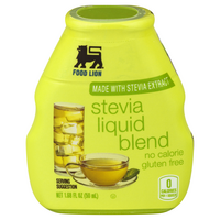 Food Lion Stevia Extract Zero Calorie Liquid Blend Sweetener