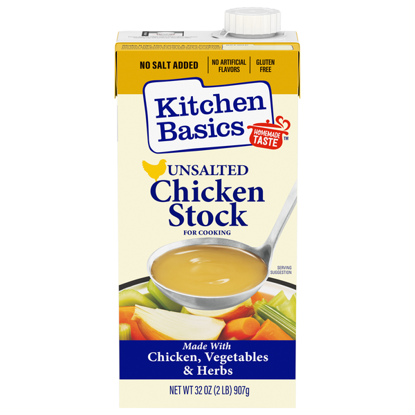 Kitchen Basics Unsalted Chicken Stock