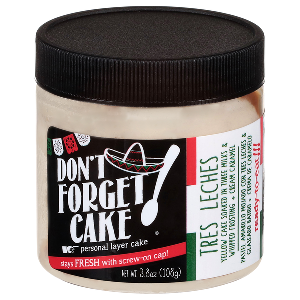 Don't Forget Cake! Tres Leches Refrigerated