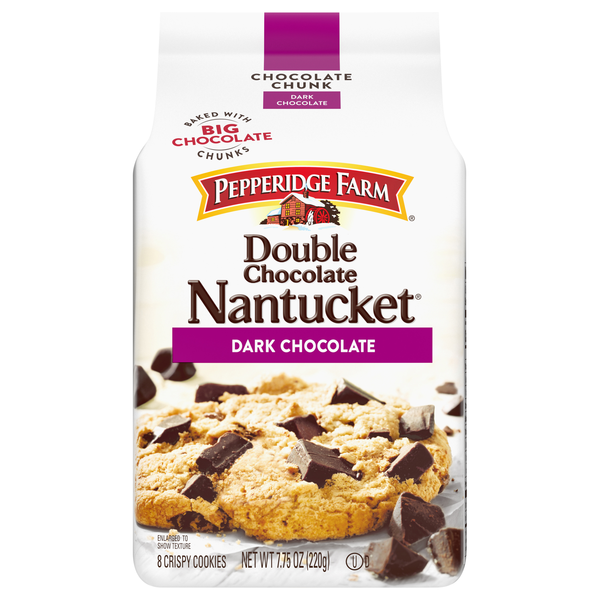 Pepperidge Farm Nantucket Crispy Double Dark Chocolate Cookies