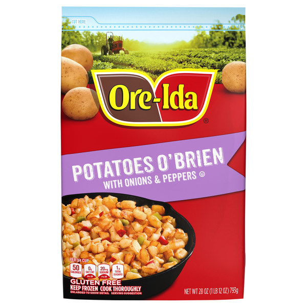 Ore-Ida Potatoes O'Brien with Onions & Peppers Frozen
