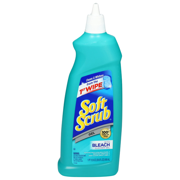 Soft Scrub Cleanser Gel with Bleach Squeeze