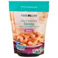 Food Lion Farm Raised Cooked Tail-On Peeled Medium Shrimp 41-50 ct Frozen