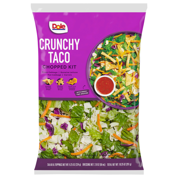 Dole Chopped Crunchy Taco Salad Kit
