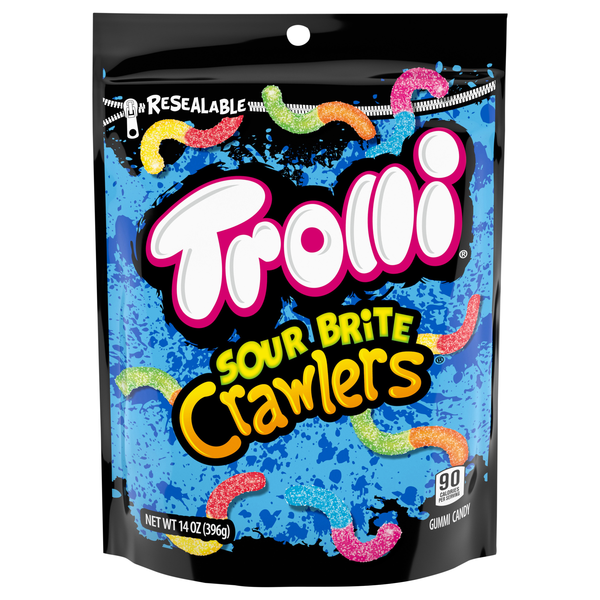 Trolli Sour Bite Crawlers Gummi Candy