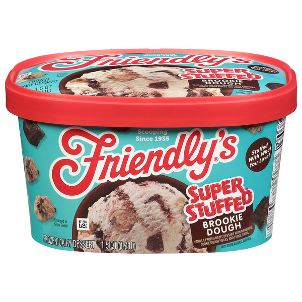 Friendly's Super Stuffed Brookie Dough Frozen Dairy Dessert