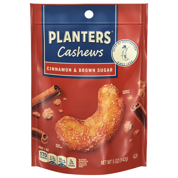 Planters Cinnamon & Brown Sugar Cashews