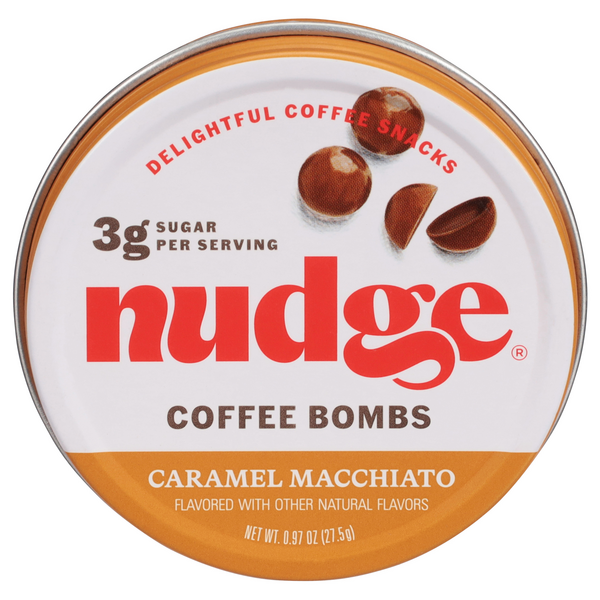 Save on Nudge Coffee Bombs Snacks Caramel Macchiato Keto Friendly Order