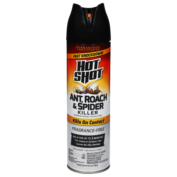 Hot Shot Ant Roach Spider Killer Fragrance-Free
