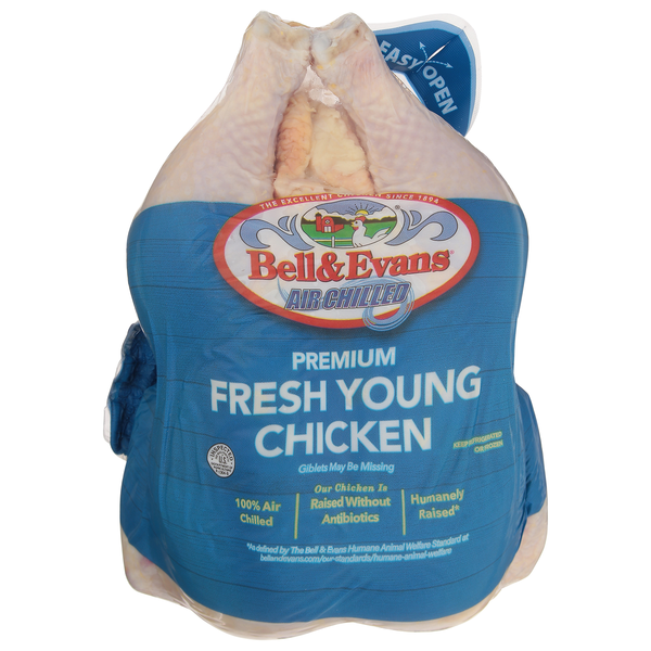 Bell & Evans Premium Young Whole Chicken Fresh