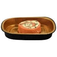 Hannaford Grab & Go Salmon Pinwheel with Crab & Spinach Florentine